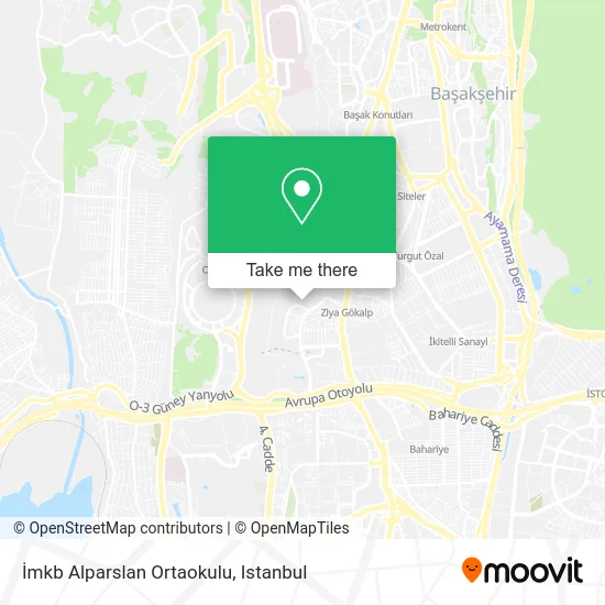 İmkb Alparslan Ortaokulu map