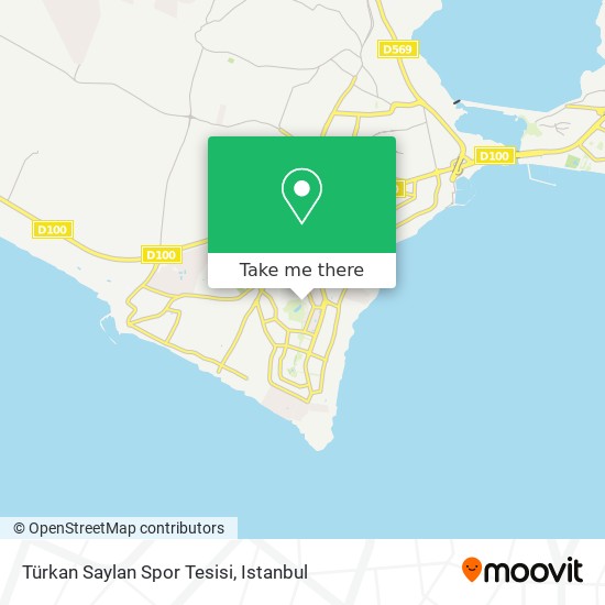 Türkan Saylan Spor Tesisi map