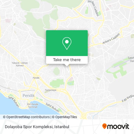 Dolayoba Spor Kompleksi map