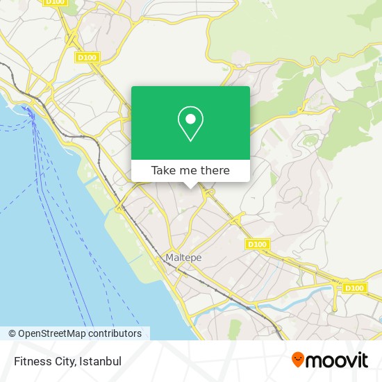 Fitness City map