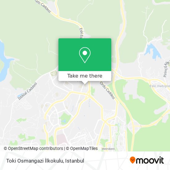 Toki Osmangazi İlkokulu map