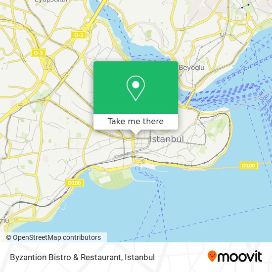 Byzantion Bistro & Restaurant map