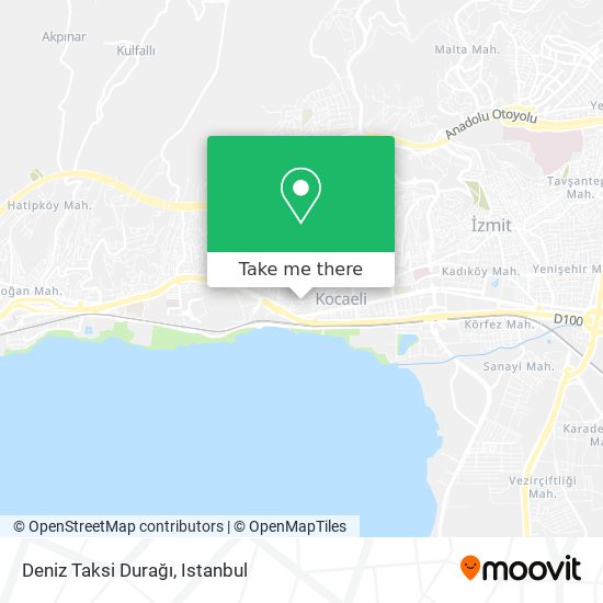 Deniz Taksi Durağı map