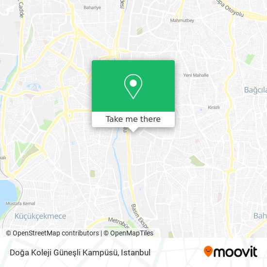 Doğa Koleji Güneşli Kampüsü map