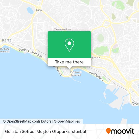 Gülistan Sofrası Müşteri Otoparkı map