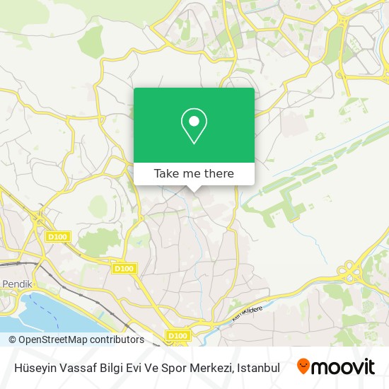 Hüseyin Vassaf Bilgi Evi Ve Spor Merkezi map