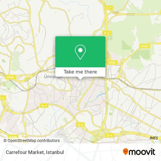 Carrefour Market map