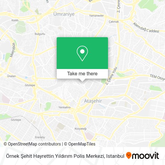 Örnek Şehit Hayrettin Yıldırım Polis Merkezi map