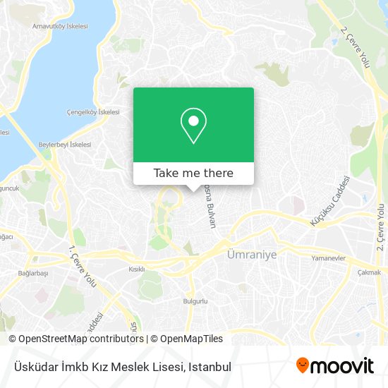 Üsküdar İmkb Kız Meslek Lisesi map