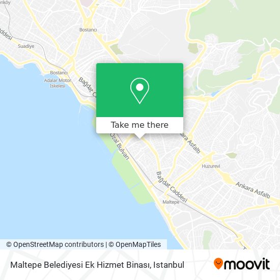 Maltepe Belediyesi Ek Hizmet Binası map