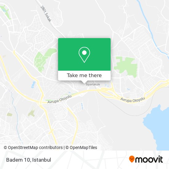 how to get to badem 10 in basaksehir by bus or cable car