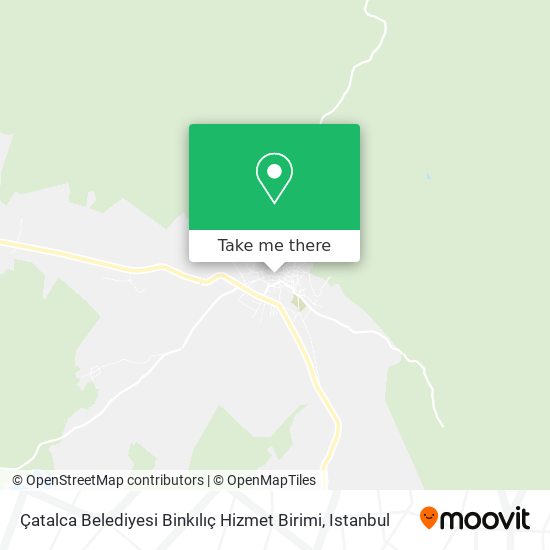 Çatalca Belediyesi Binkılıç Hizmet Birimi map