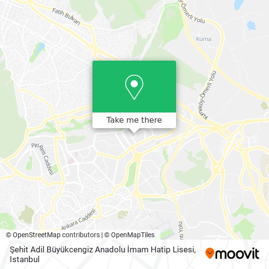 Şehit Adil Büyükcengiz Anadolu İmam Hatip Lisesi map