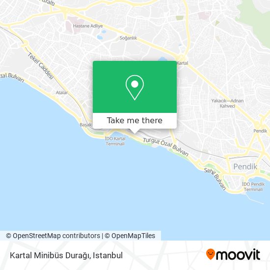 Kartal Minibüs Durağı map