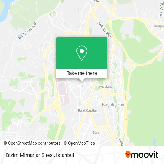 Bizim Mimarlar Sitesi map