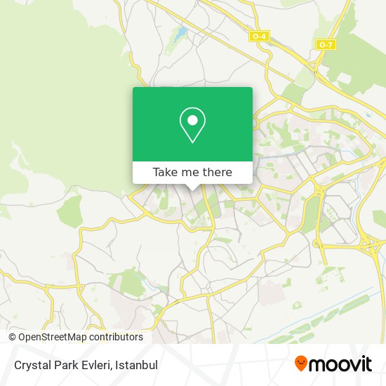 Crystal Park Evleri map