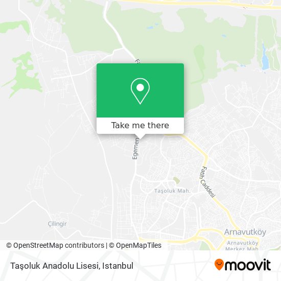 Taşoluk Anadolu Lisesi map