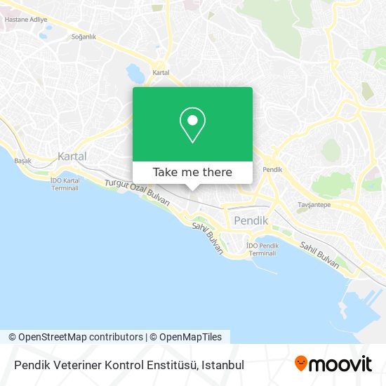 Pendik Veteriner Kontrol Enstitüsü map