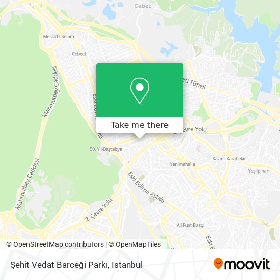 Şehit Vedat Barceği Parkı map