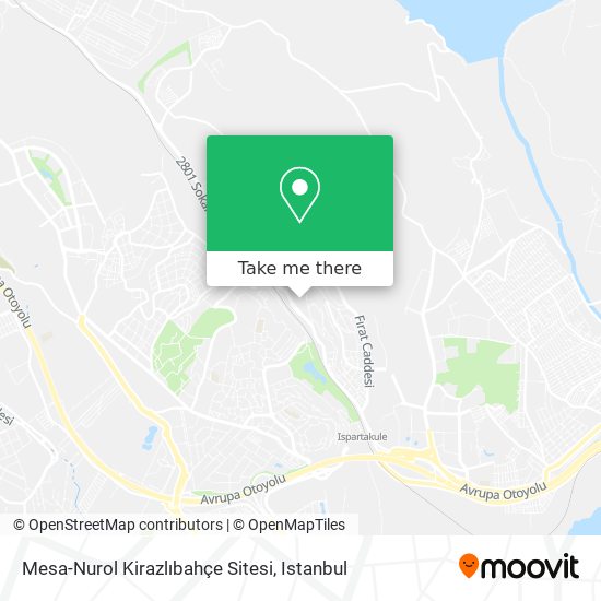 Mesa-Nurol Kirazlıbahçe Sitesi map