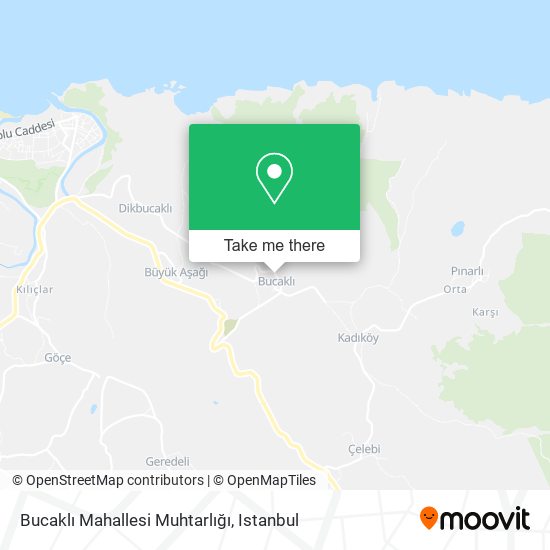 Bucaklı Mahallesi Muhtarlığı map
