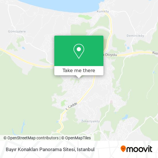Bayır Konakları Panorama Sitesi map