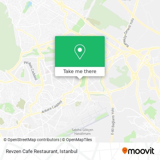 Revzen Cafe Restaurant map