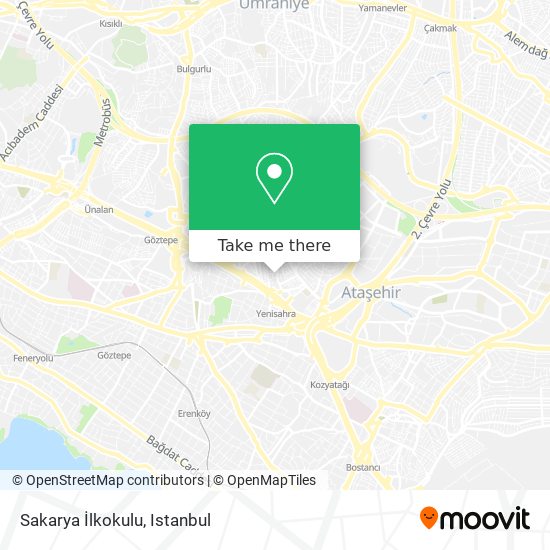 Sakarya İlkokulu map