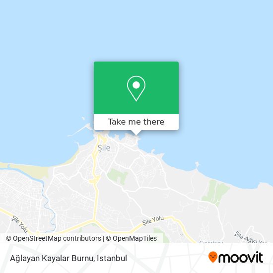 Ağlayan Kayalar Burnu map