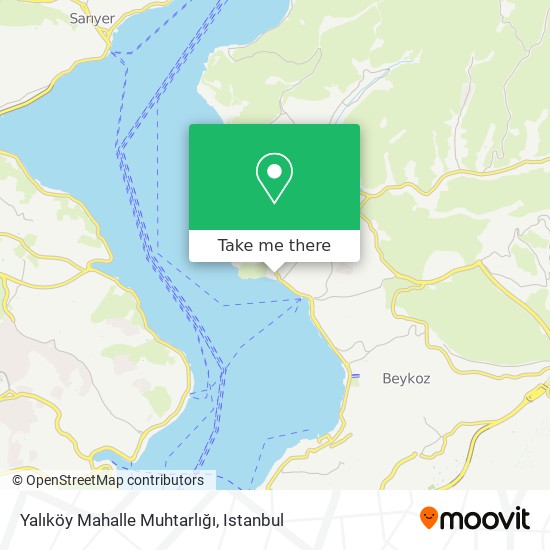 Yalıköy Mahalle Muhtarlığı map