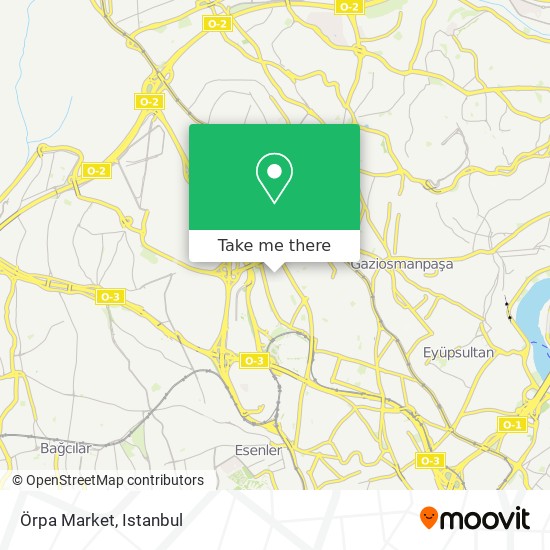 Örpa Market map