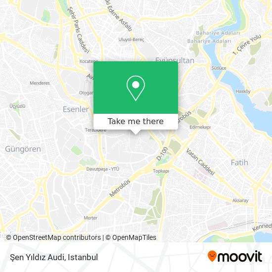 Şen Yıldız Audi map