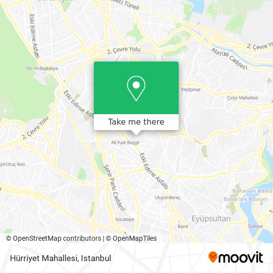 Hürriyet Mahallesi map