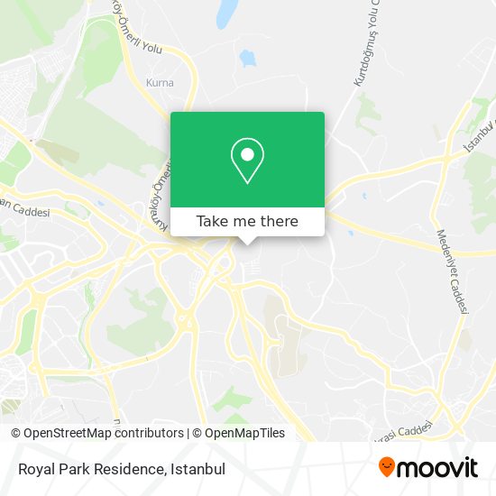 Royal Park Residence map