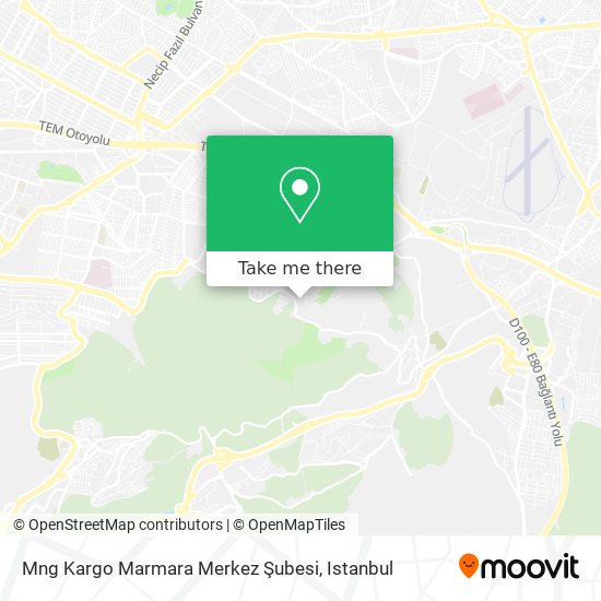 Mng Kargo Marmara Merkez Şubesi map