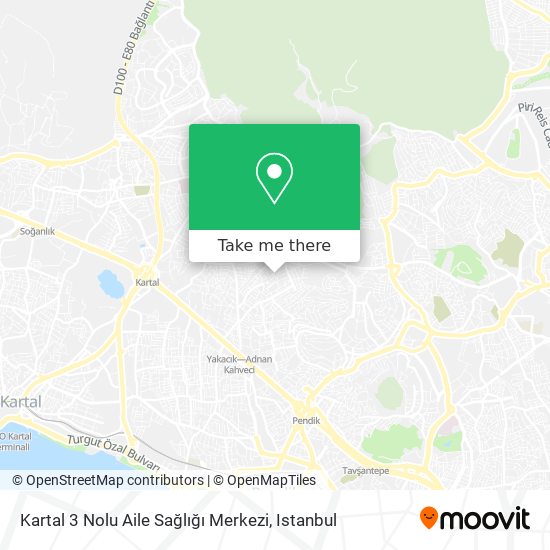 Kartal 3 Nolu Aile Sağlığı Merkezi map