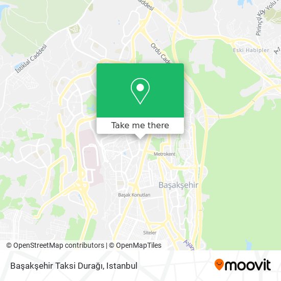 Başakşehir Taksi Durağı map