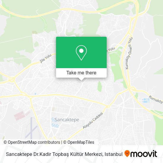 Sancaktepe Dr.Kadir Topbaş Kültür Merkezi map