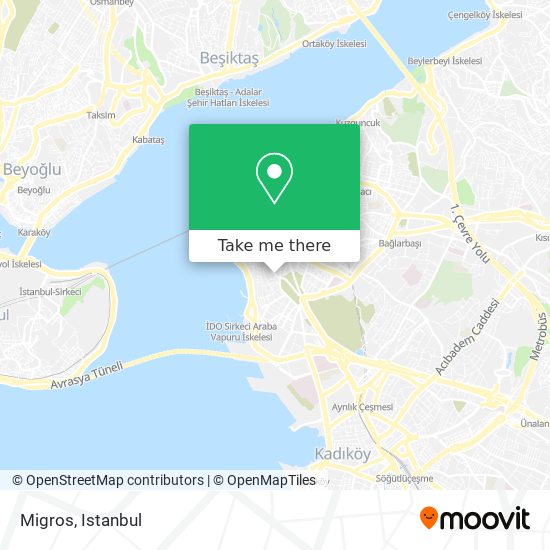 Migros map