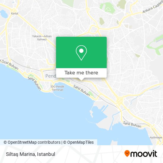 Siltaş Marina map