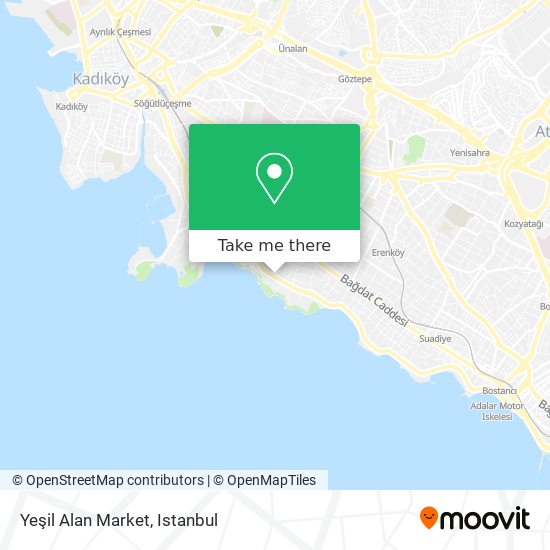 Yeşil Alan Market map