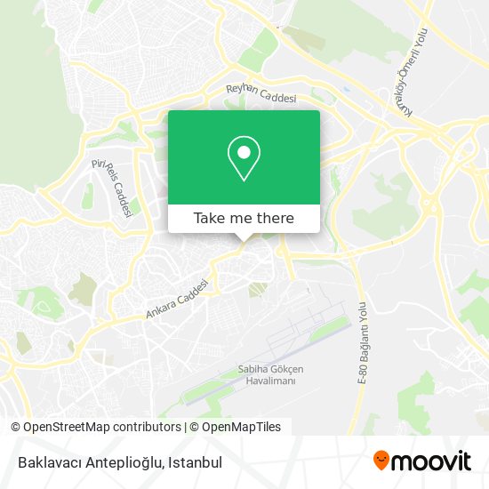 Baklavacı Anteplioğlu map
