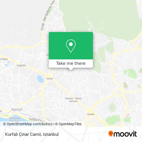 Kurfalı Çınar Camii map