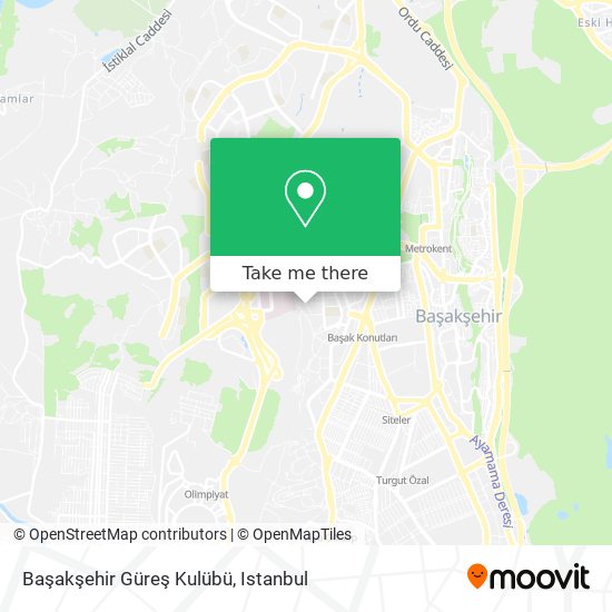 Başakşehir Güreş Kulübü map