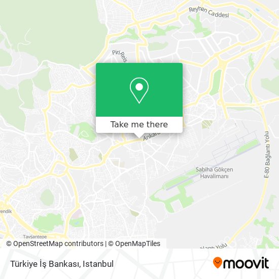 Türkiye İş Bankası map