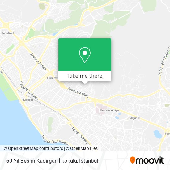 50.Yıl Besim Kadırgan İlkokulu map