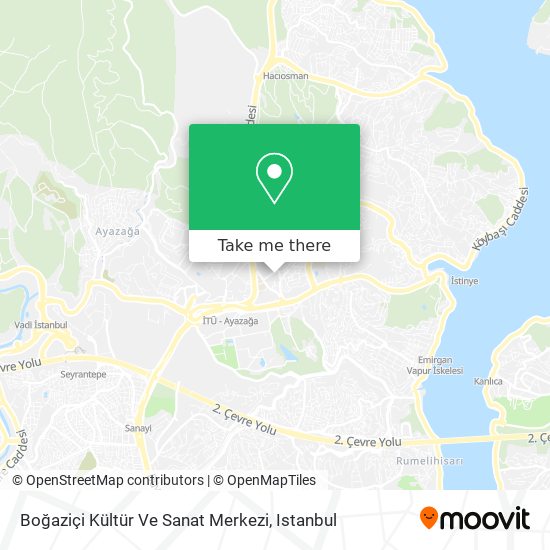 Boğaziçi Kültür Ve Sanat Merkezi map