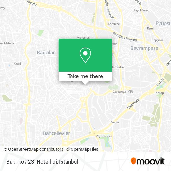 Bakırköy 23. Noterliği map
