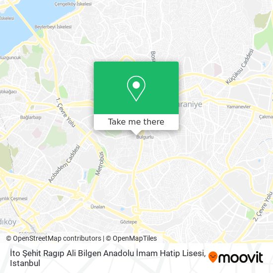 İto Şehit Ragıp Ali Bilgen Anadolu İmam Hatip Lisesi map