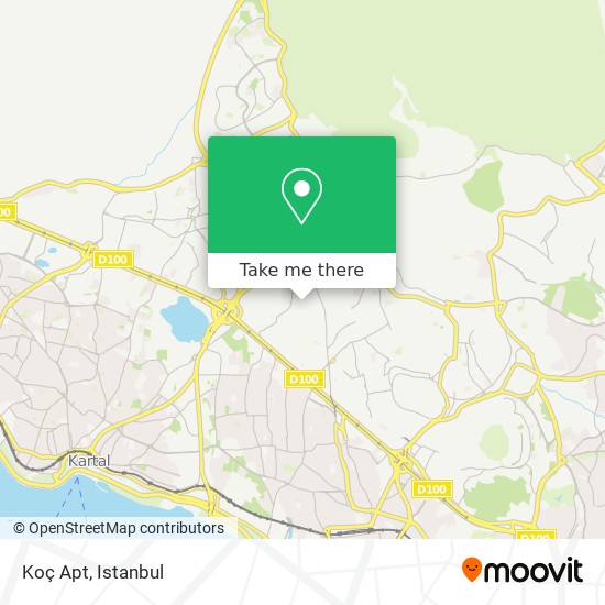 Koç Apt map